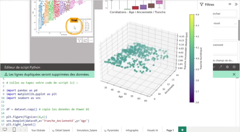 Créer des visuels Python dans Power BI : maîtriser l’intégration Python ...